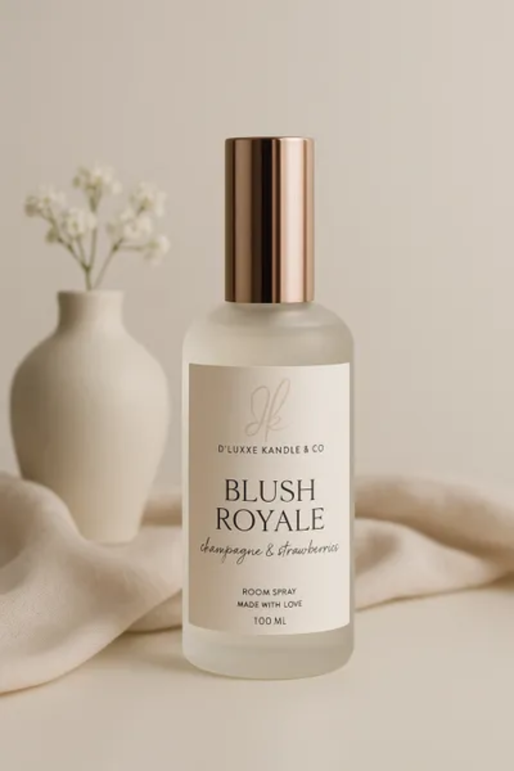 BLUSH ROYALE – Champagne & Strawberries Room Spray