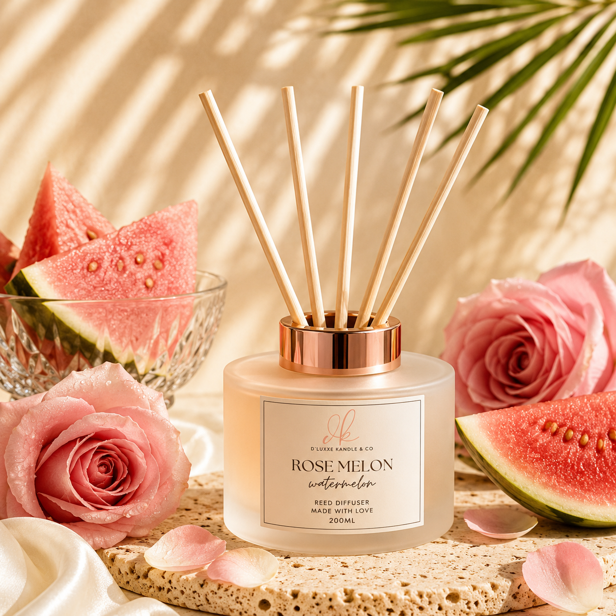 ROSE MELON – Watermelon Reed Diffuser