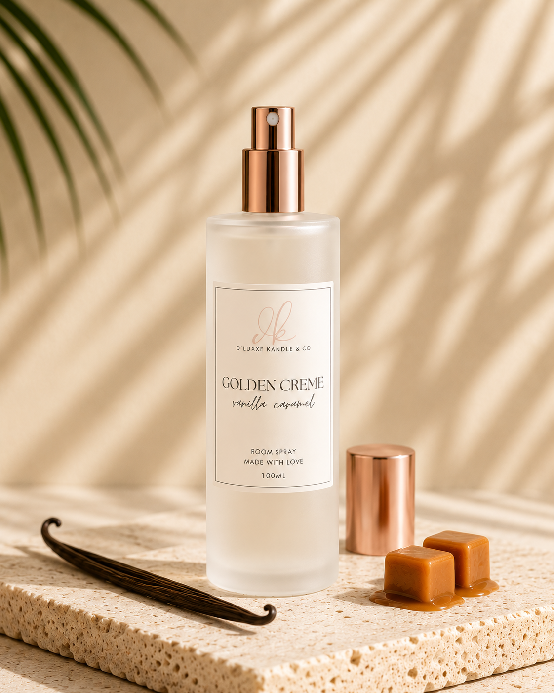 GOLDEN CRÈME – Vanilla Caramel Room Spray