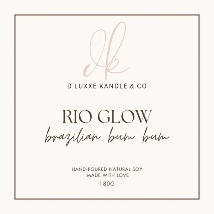 RIO GLOW – Brazilian Bum Bum Candle