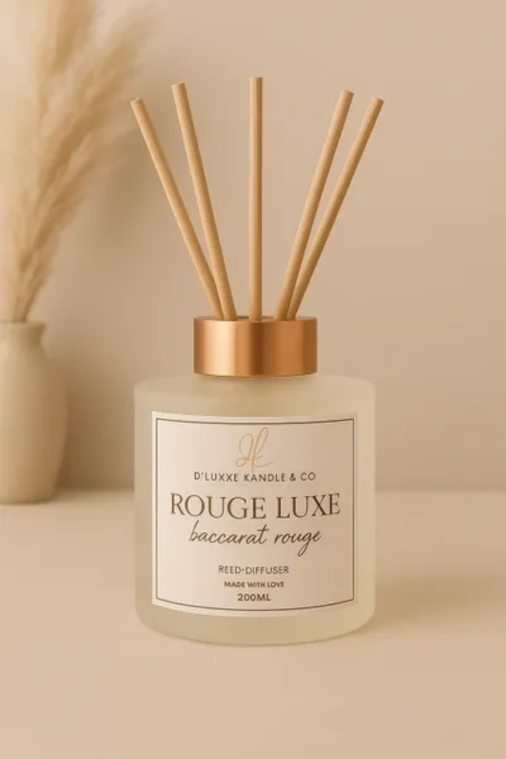 ROUGE LUXE – Baccarat Rouge Inspired Reed Diffuser