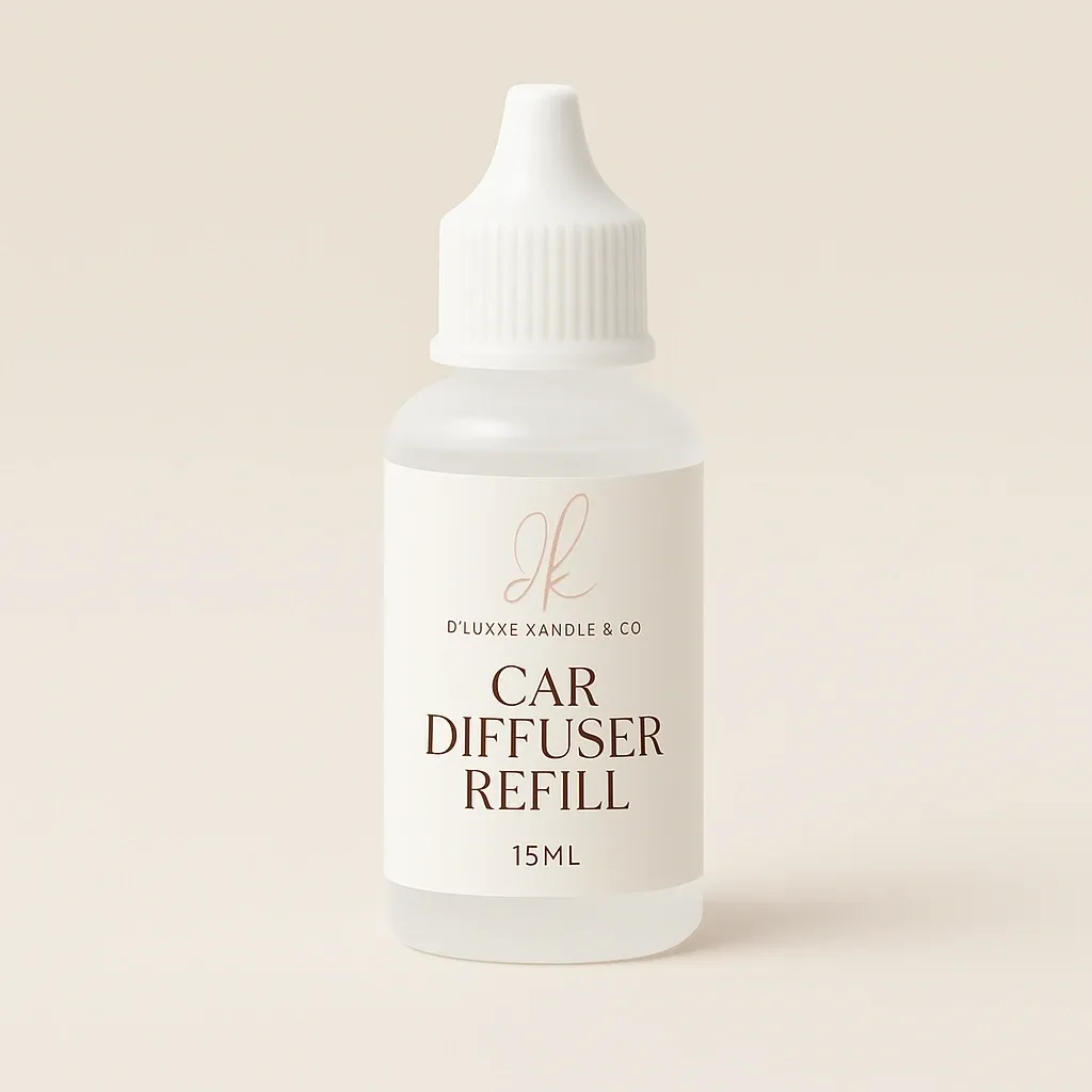 Car Diffuser Refill – 15ml Bottle