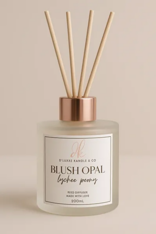 BLUSH OPAL – Lychee Peony Reed Diffuser