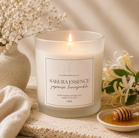 SAKURA ESSENCE – Japanese Honeysuckle Candle