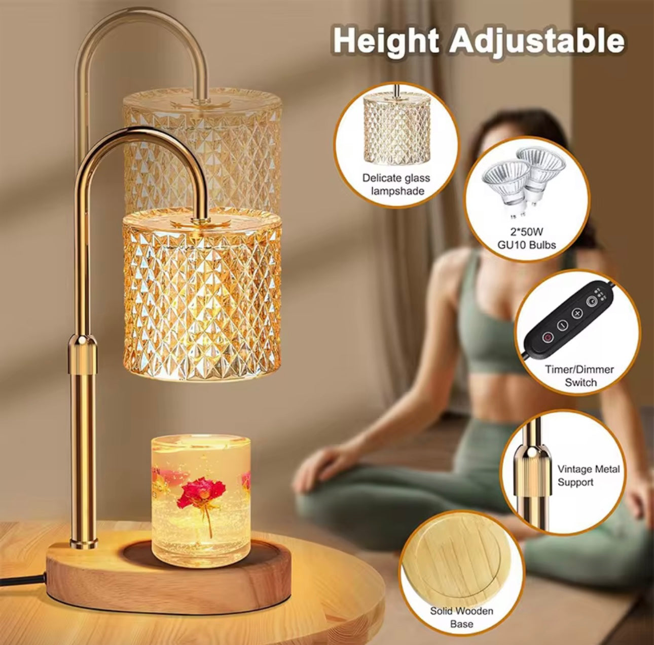 Luxury Candle Warmer Lamp