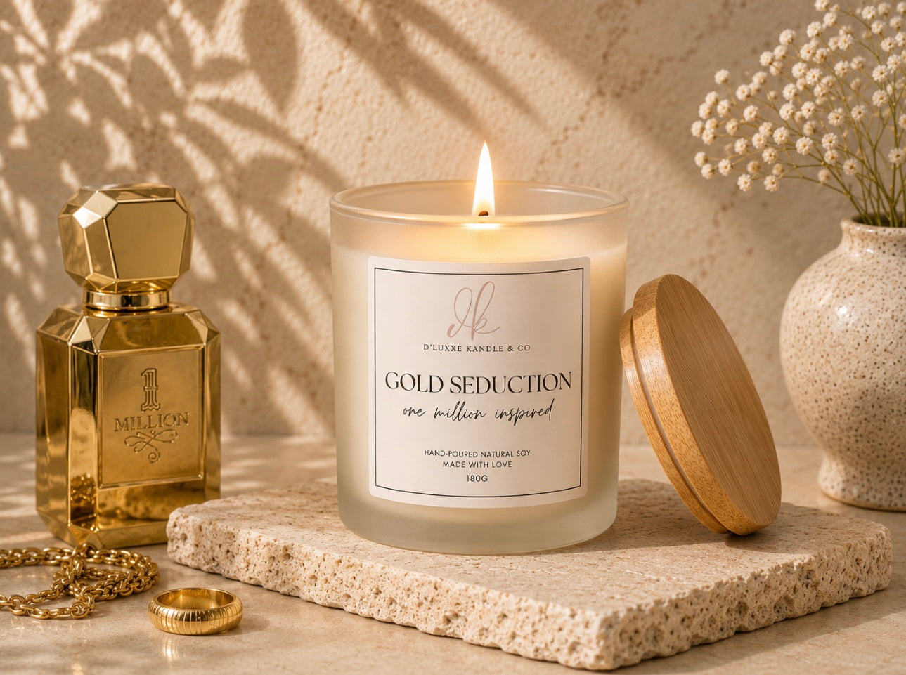 GOLD SEDUCTION – One Million Inspired Candle