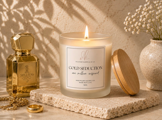 GOLD SEDUCTION – One Million Inspired Candle
