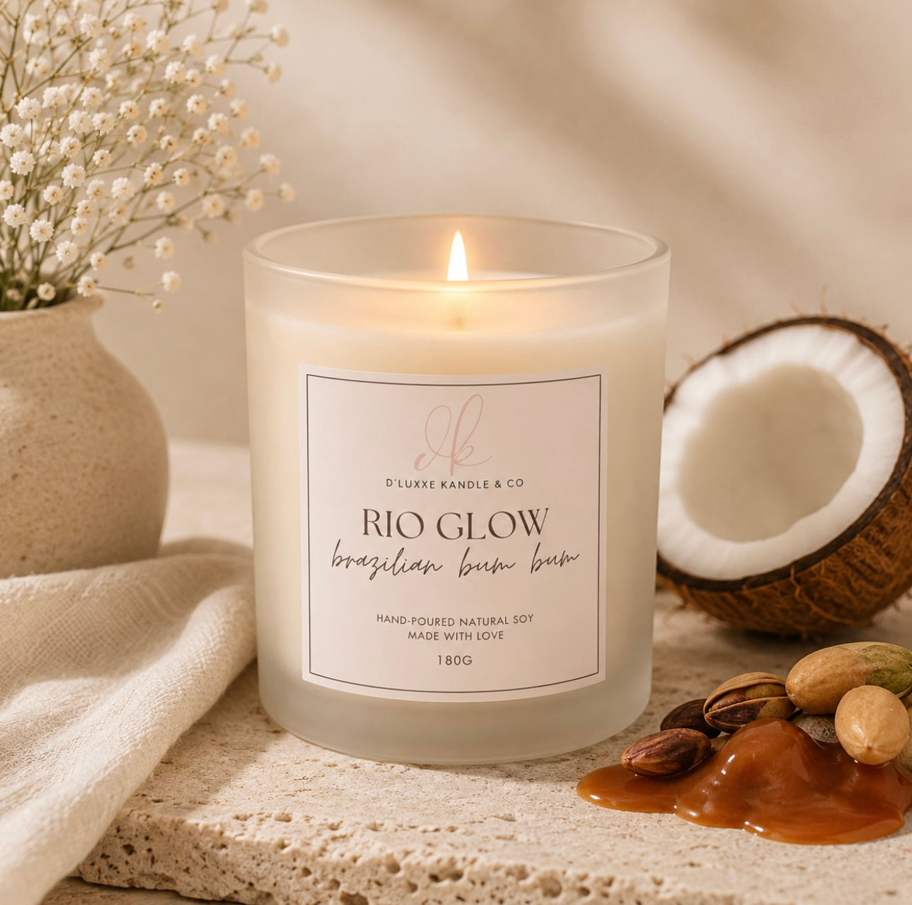 RIO GLOW – Brazilian Bum Bum Candle