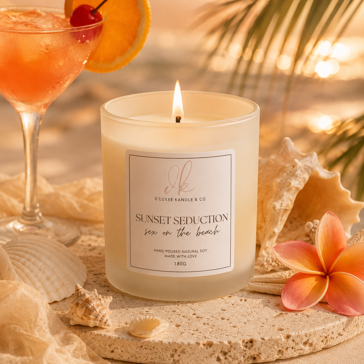 SUNSET SEDUCTION – Sex on the Beach Candle
