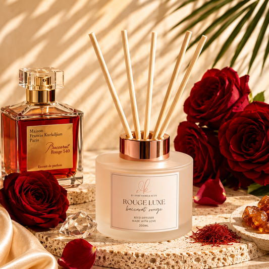 ROUGE LUXE – Baccarat Rouge Inspired Reed Diffuser