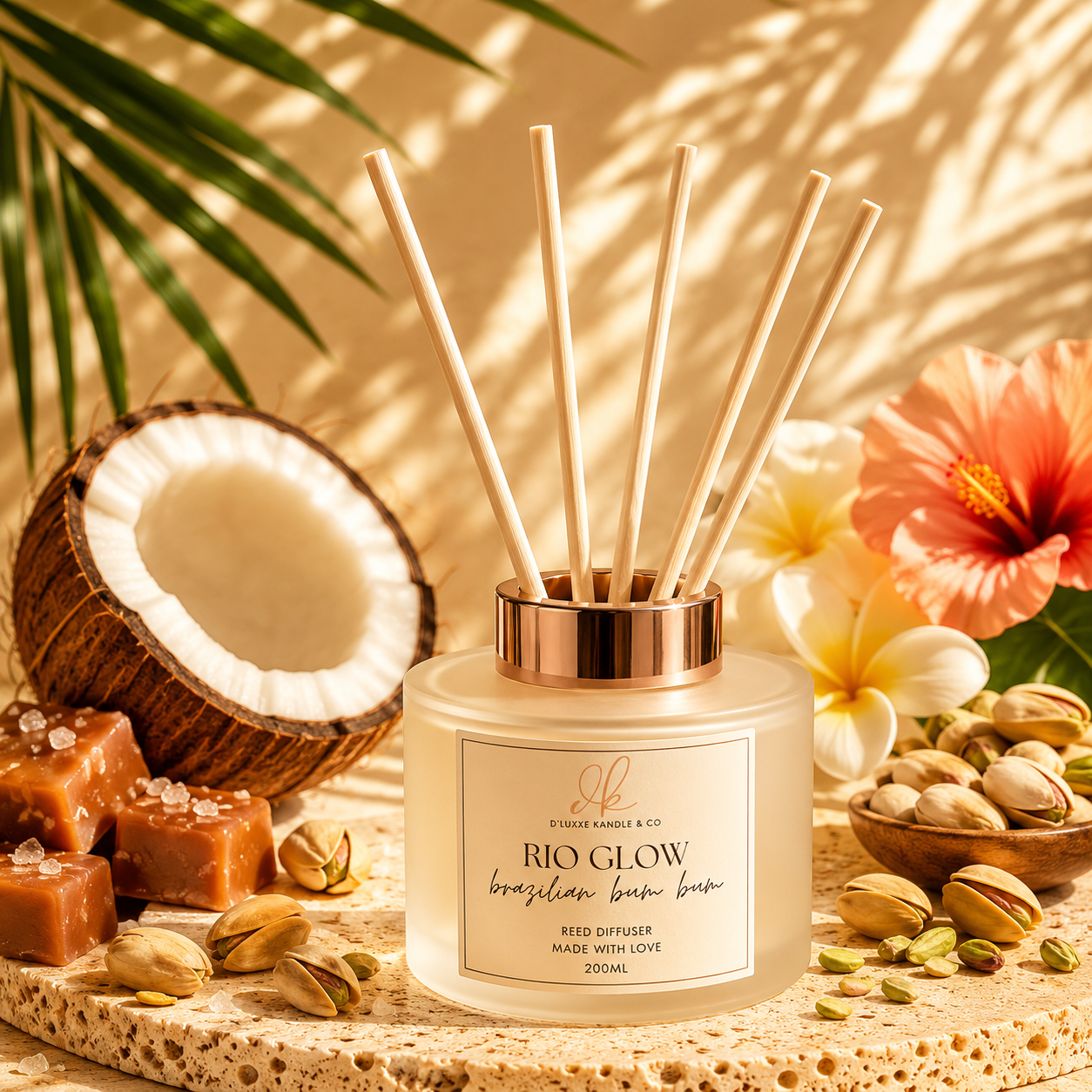 RIO GLOW – Brazilian Bum Bum Reed Diffuser