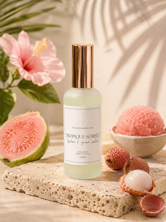 TROPIQUE SORBET – Lychee & Guava Sorbet Room Spray