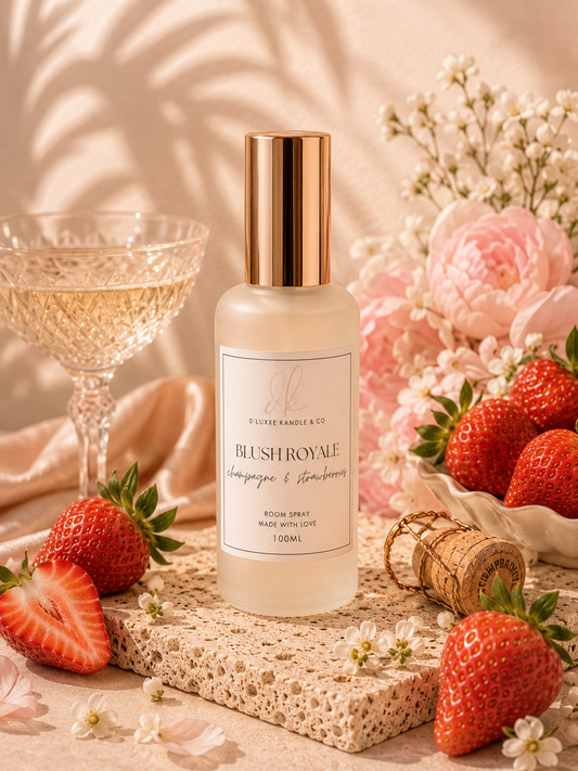 BLUSH ROYALE – Champagne & Strawberries Room Spray
