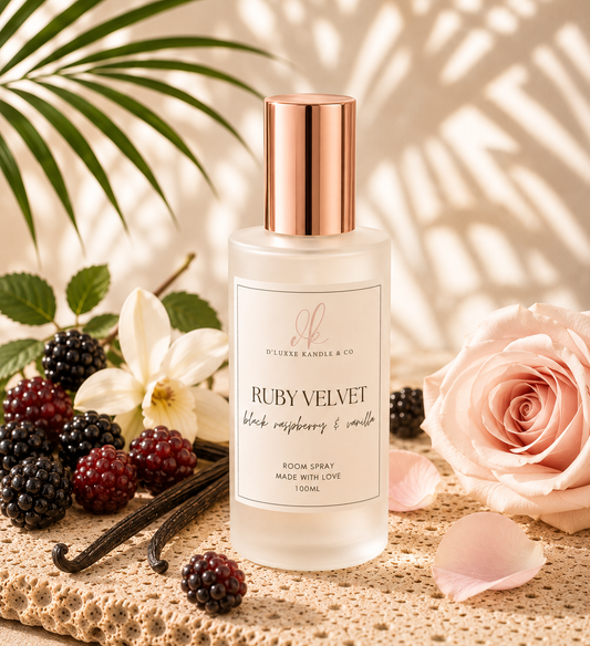 RUBY VELVET – Black Raspberry & Vanilla Room Spray