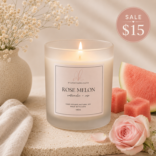 ROSE MELON – Watermelon Candle (Candle Warmer Only)