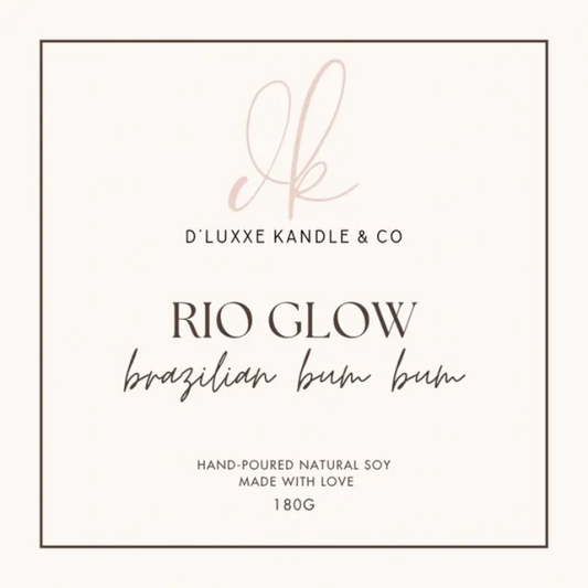 RIO GLOW – Brazilian Bum Bum Candle