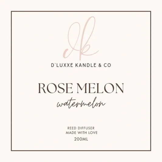 ROSE MELON – Watermelon Reed Diffuser